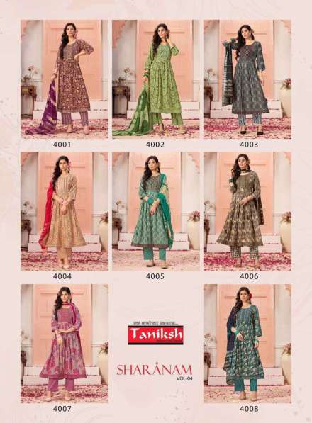 taniksh-sharanam-vol-4-4001-4008-rayon-printed-salwar-suits-catalogue-online-purchasing-surat-gujarat-0-2024-08-20_16_38_44